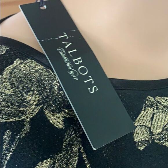NWT TALBOTS SHEER LONG SLEEVE DRESS SIZE 4 - Picture 11 of 11
